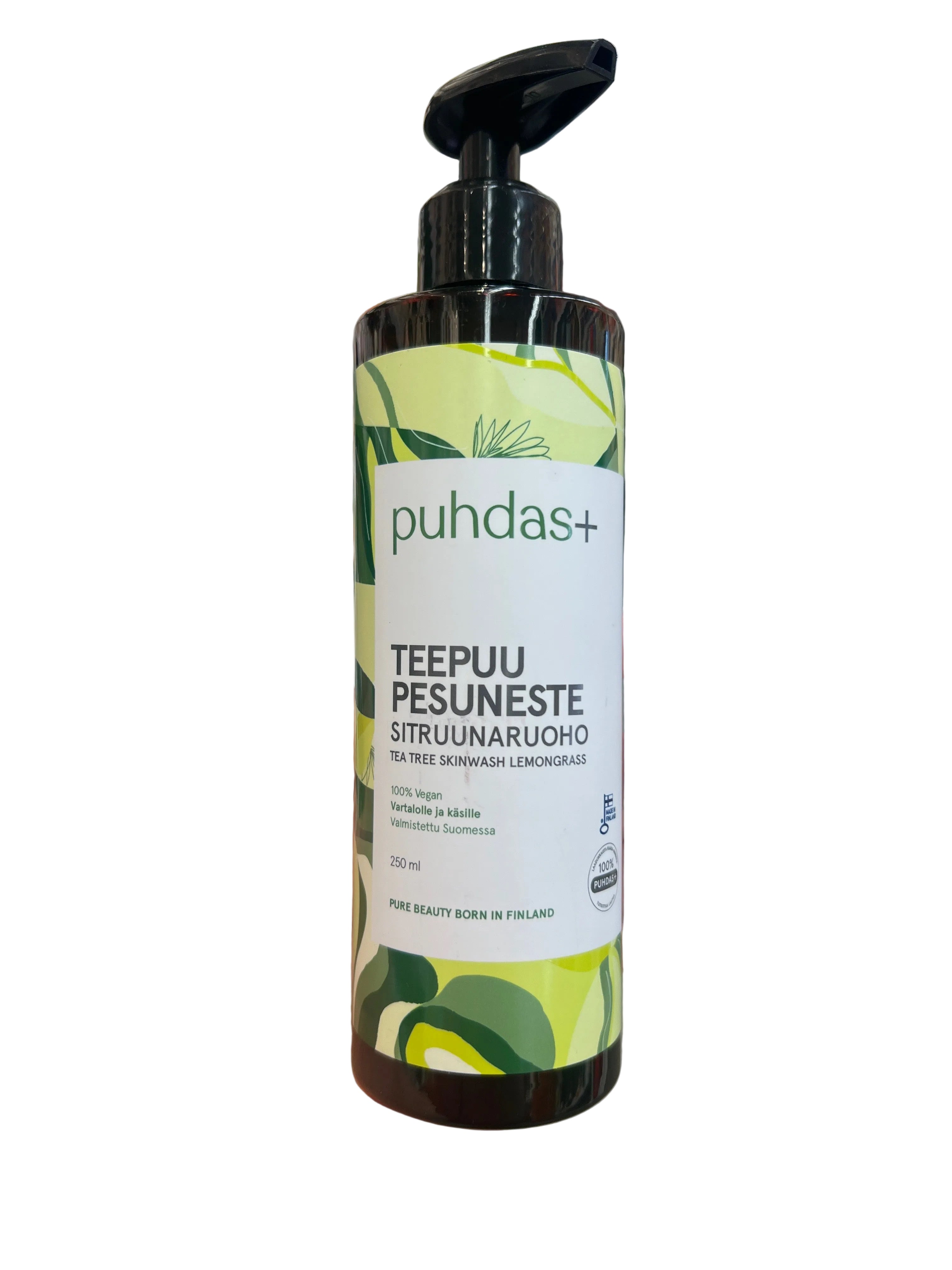puhdas+ Tea Tree Tvättvätska Citrongräs 250ml