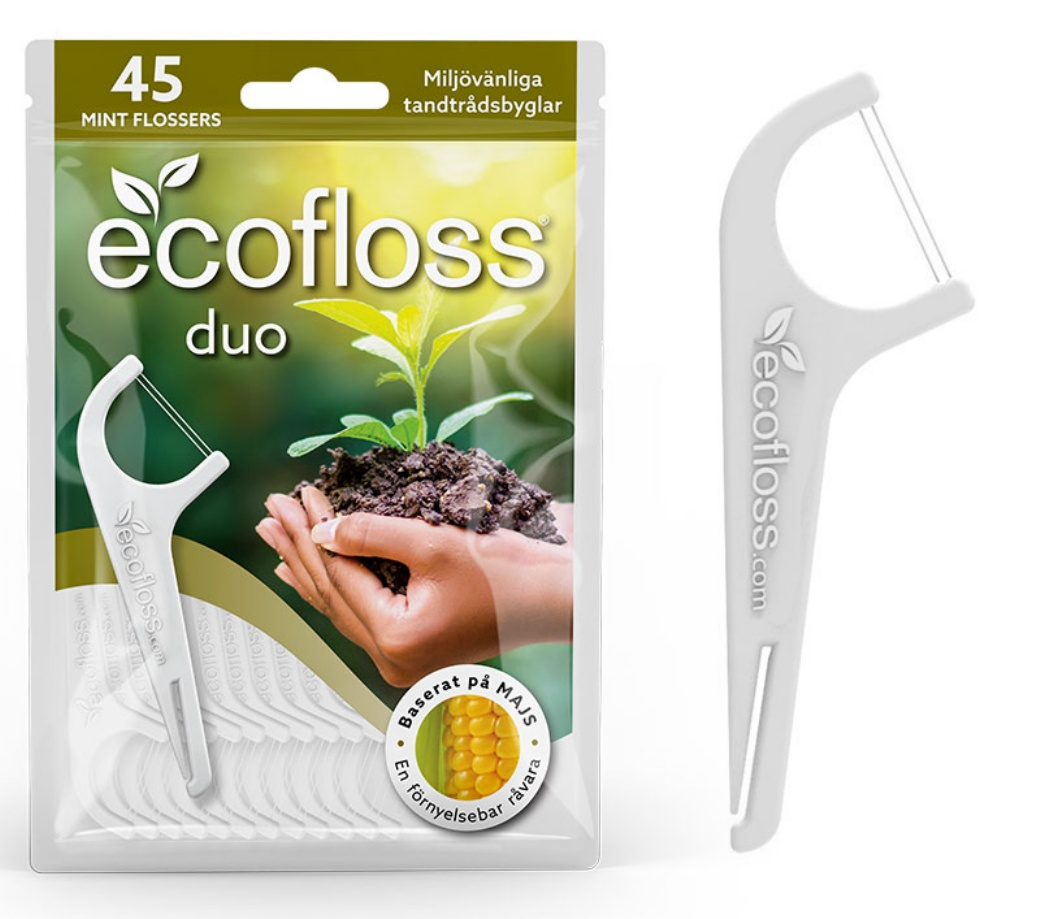 Hammaslankain Ecofloss Duo 45kpl