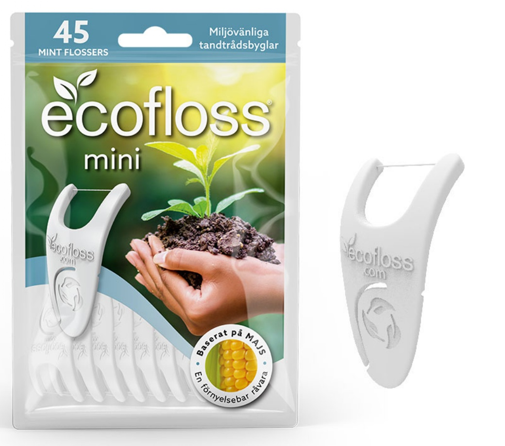 Hammaslankain Ecofloss Mini 45kpl