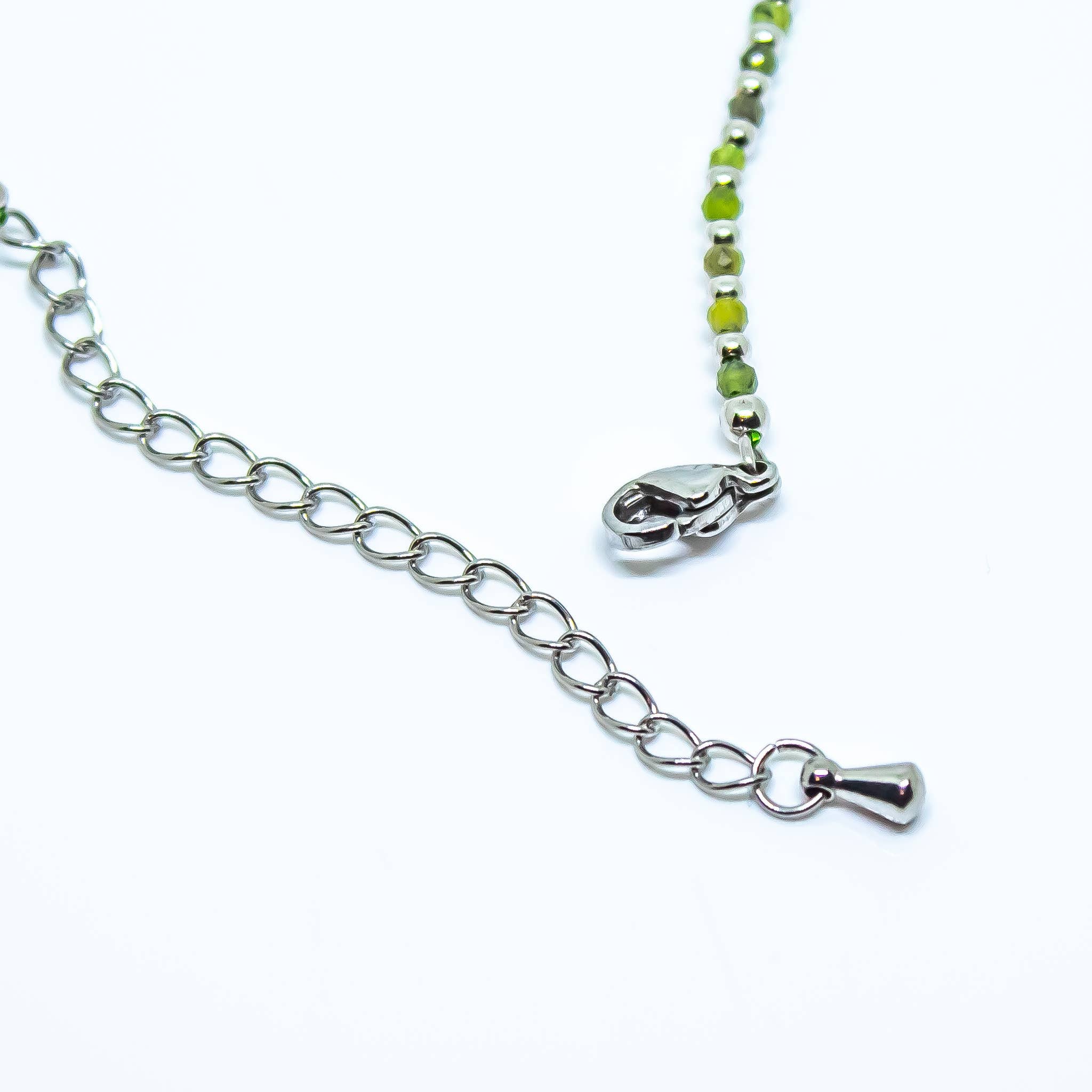 Multi Gemstone Necklace Adjustable