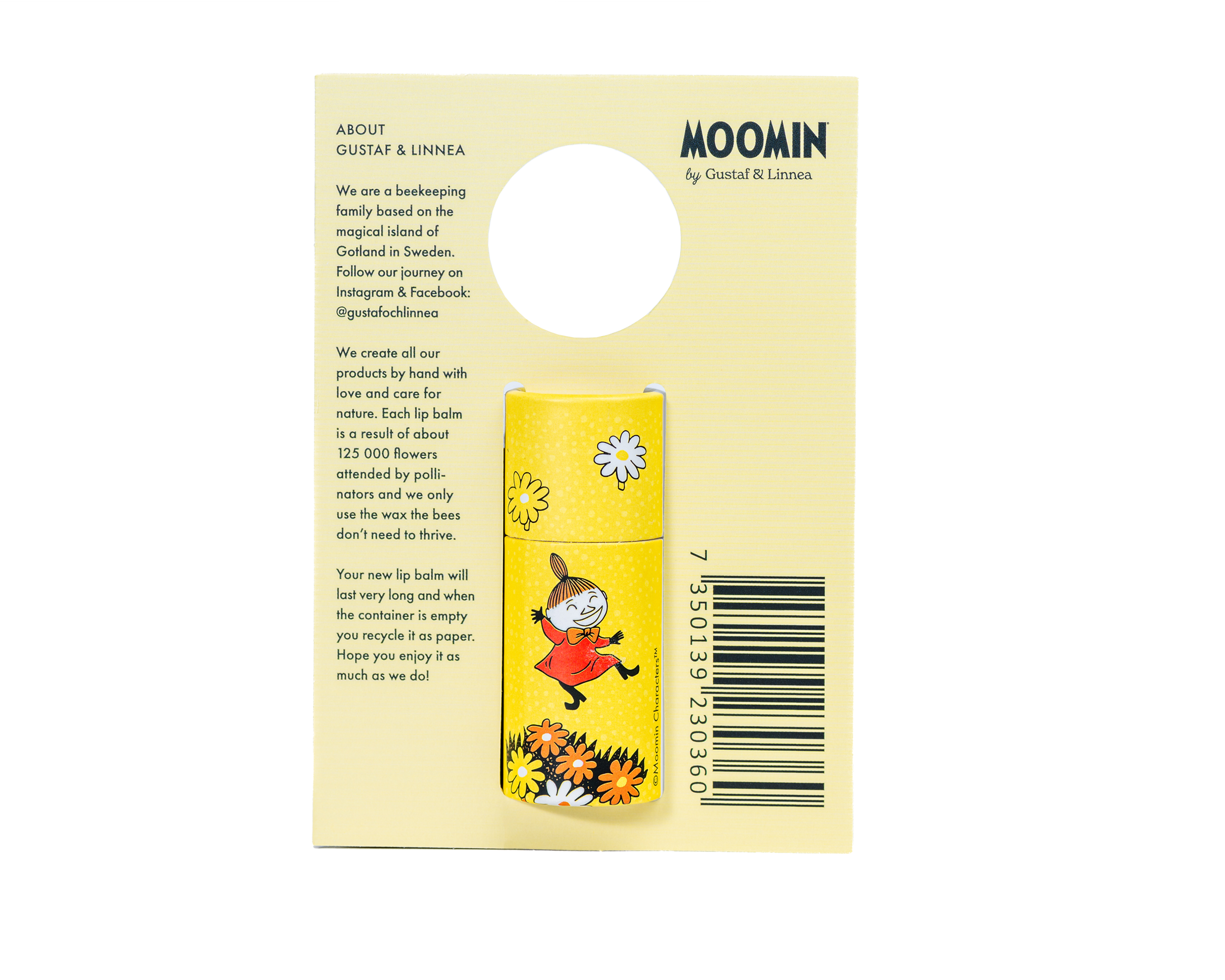 Mumin läppbalsam – Citron & Honung