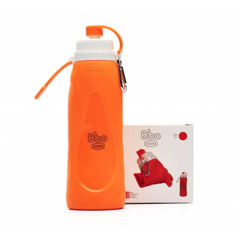 Silikonipullo 500 Ml Oranssi