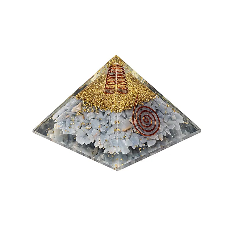 Orgoniittipyramidi Angeliitti & Enkelin siivet