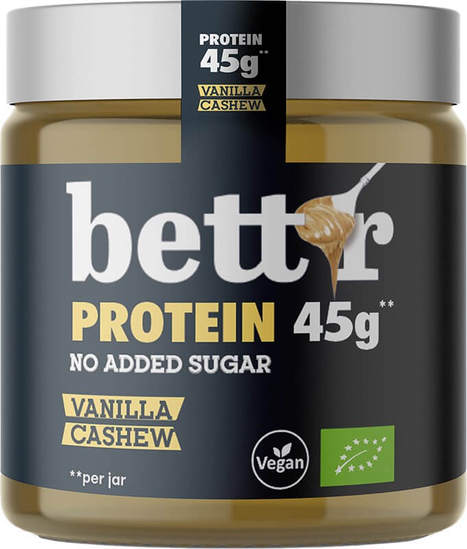 bett´r Proteinsmör Cashew & Vanilj 250g