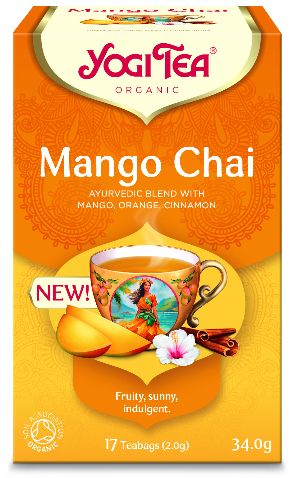 YOGI Mango Chai 17 påsar