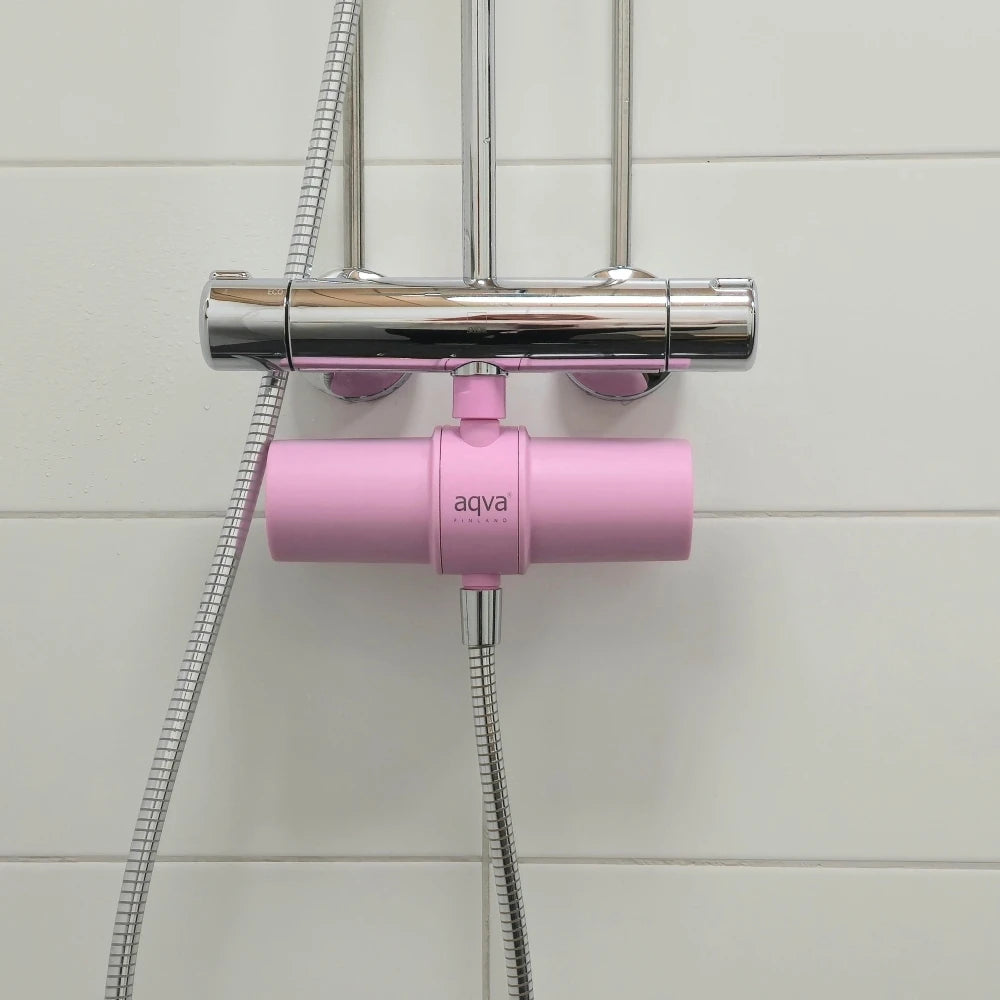 Aqva Fresh Suihkusuodatin, vaaleanpunainen