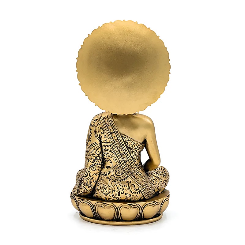 Meditaatio Buddha 13 × 9,5 × 25 cm
