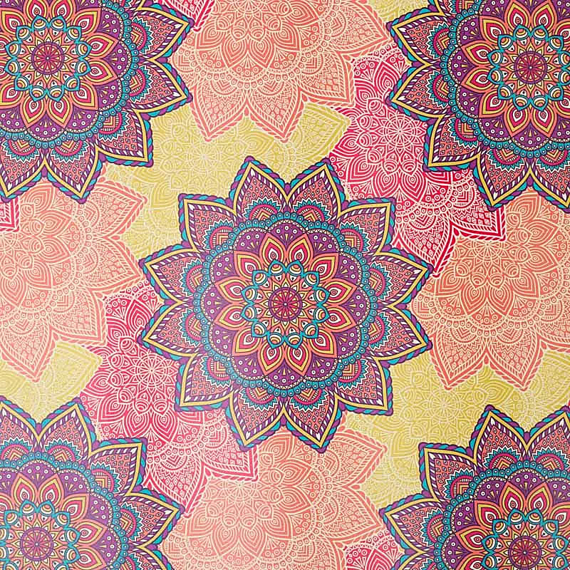 Presentpapper Mandala 3 st