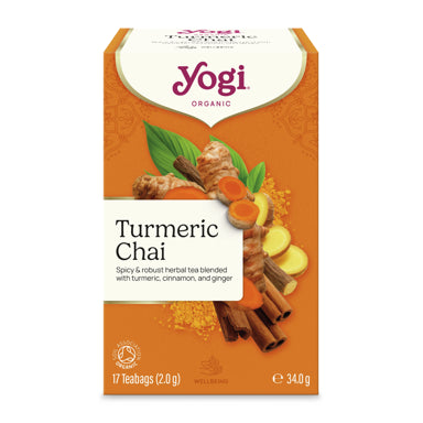 YOGI TEA Turmeric Chai 17pss