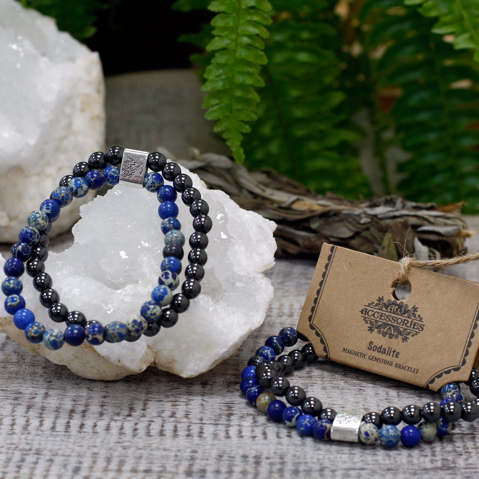 Sodalit magnetarmband