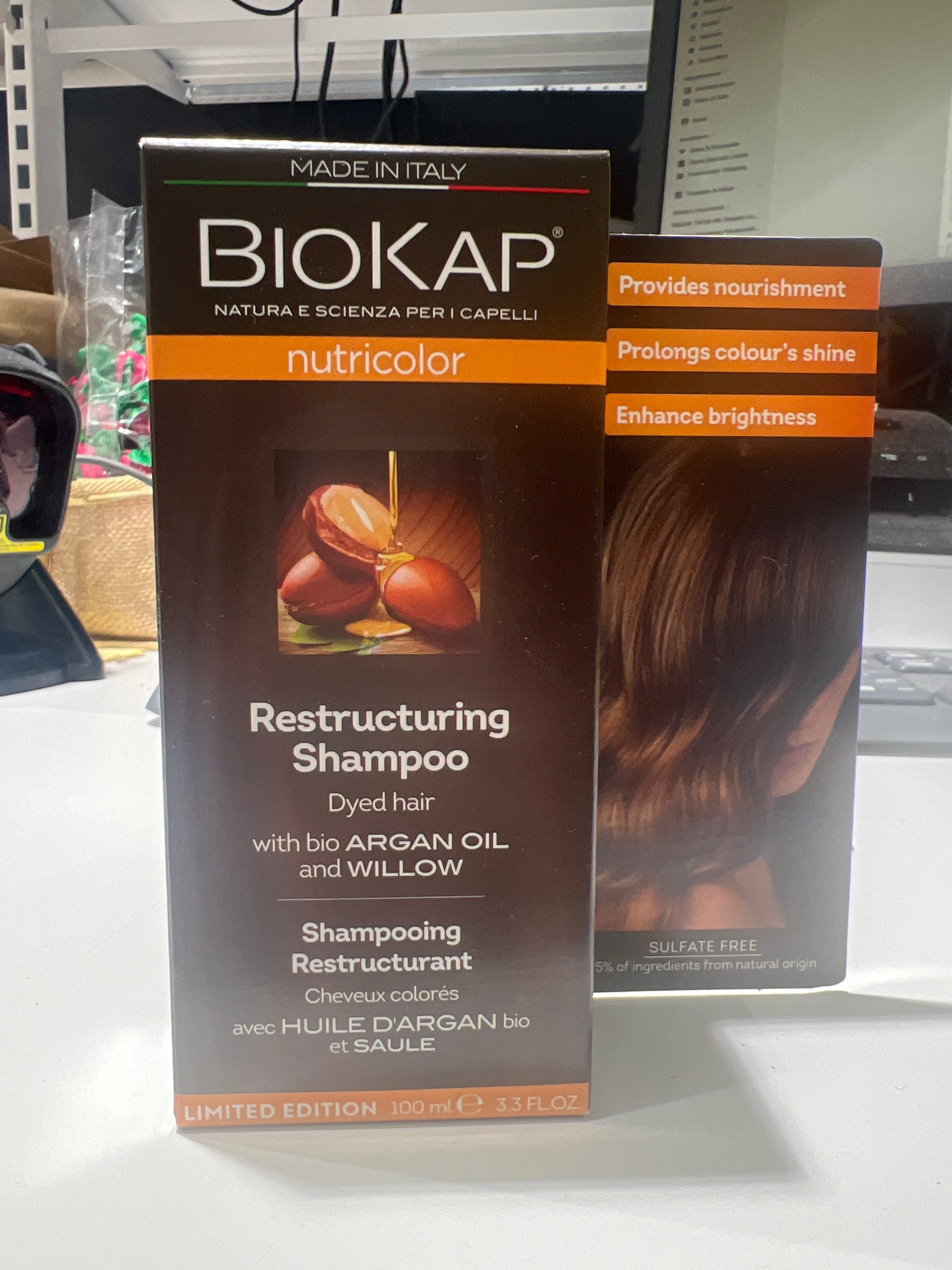 Biokap Nutricolor Omstrukturerande Schampo 100ml