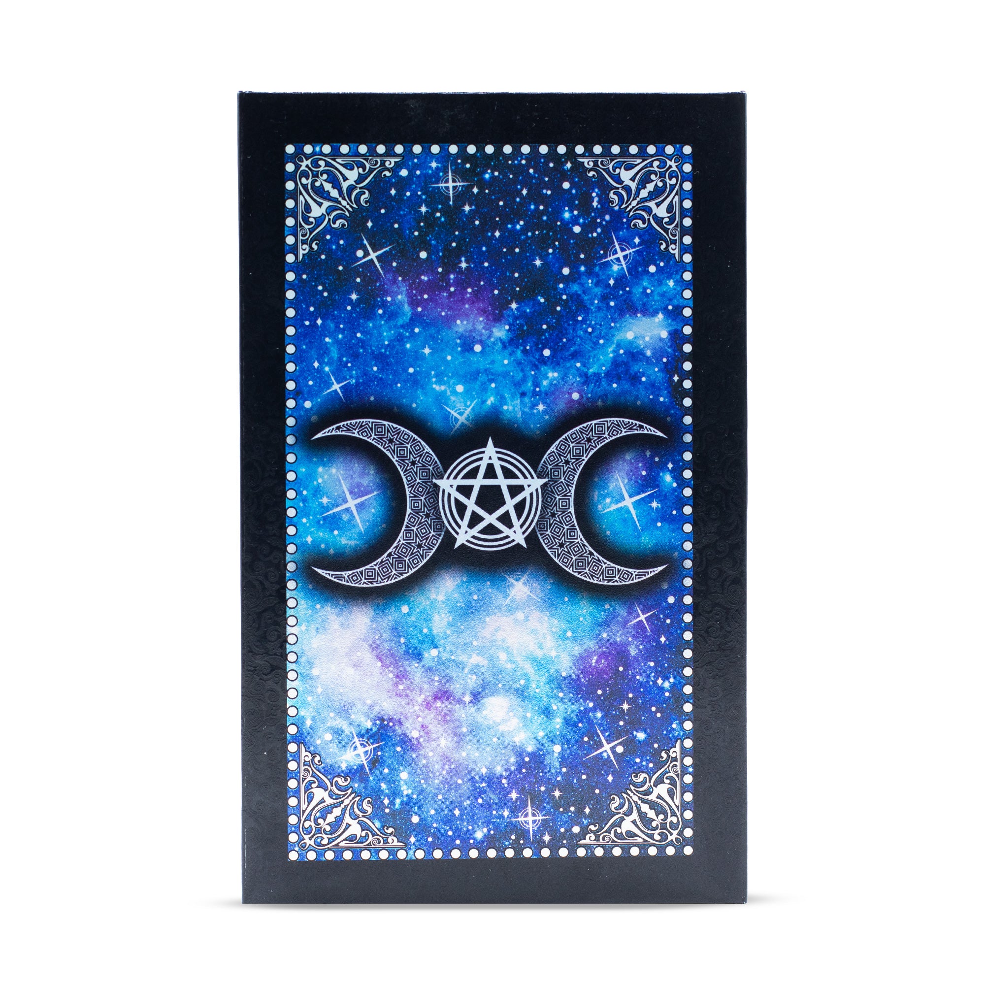 Blue Foil Tarot Set - Månskensansikte med häfte
