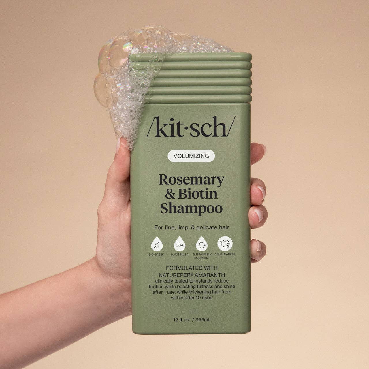 Kitsch Volumizing Rosemary & Biotin Shampoo 355ml