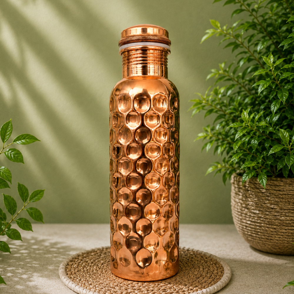 Kuparipullo Diamond Polished – 100 % kuparia | 1 L