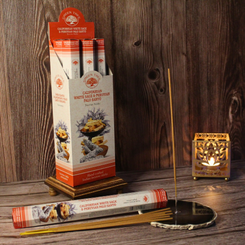 Green Tree Kalifornisk Vit Salvia & Peruansk Palo Santo