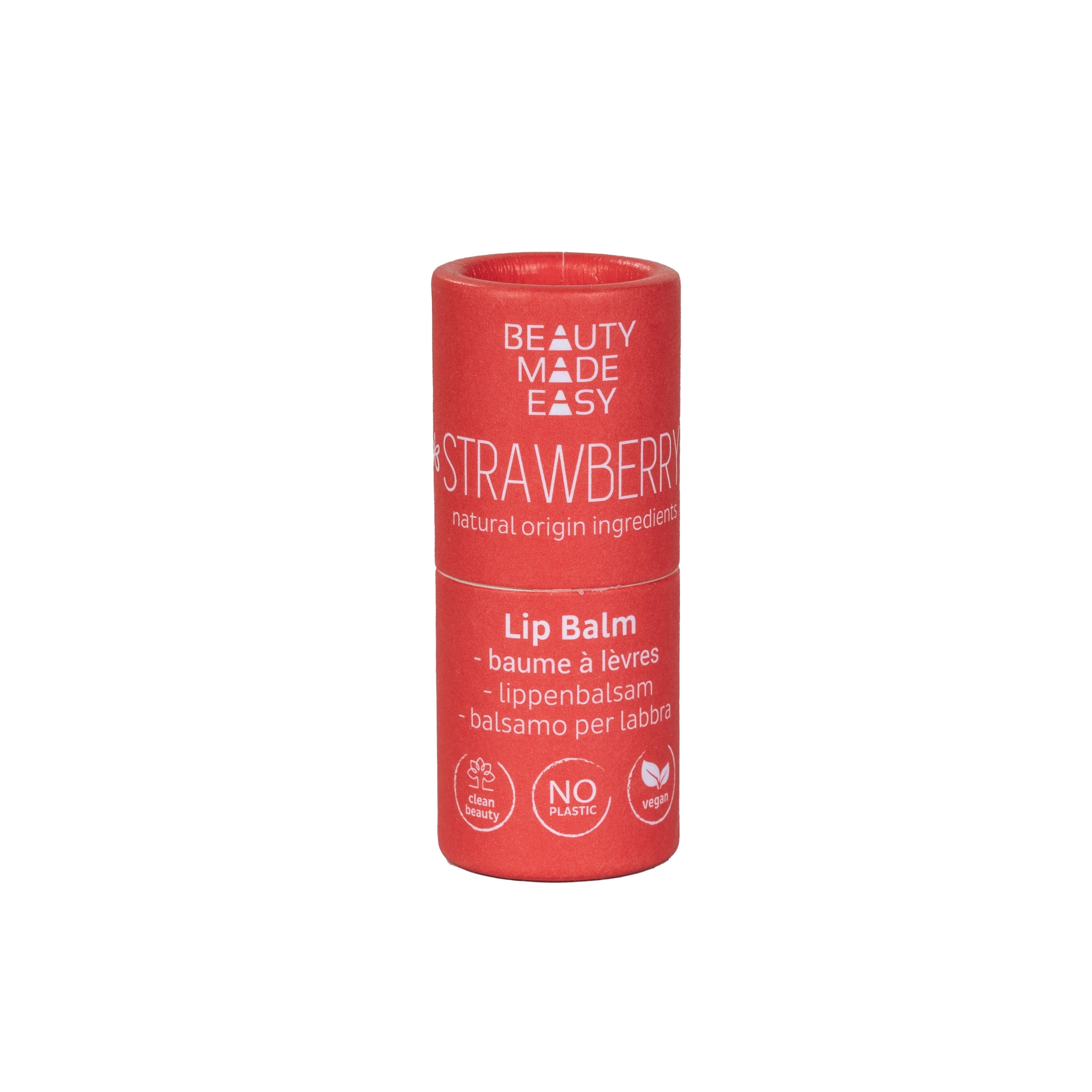 Beauty Made Easy – Strawberry Lip Balm