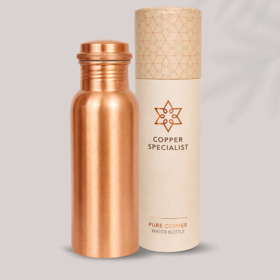 Kuparipullo – sileä mattapinta ± 750 ml