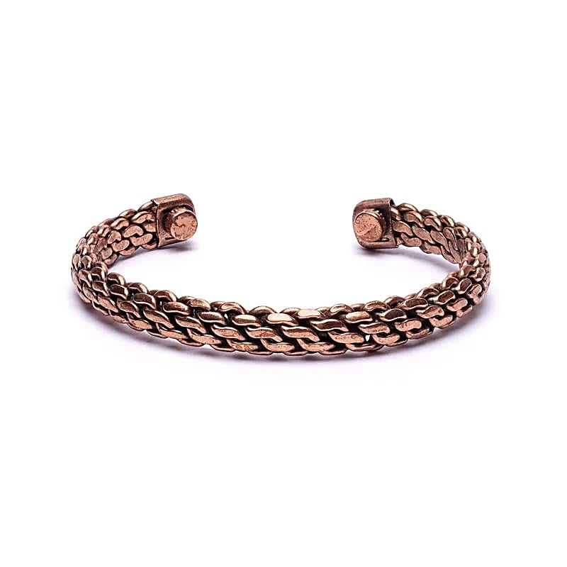 Koppararmband med magnet