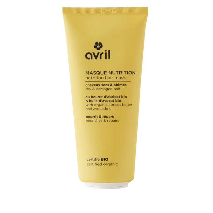 Avril Hiusnaamio Kuiville & Vaurioituneille hiuksille 200ml