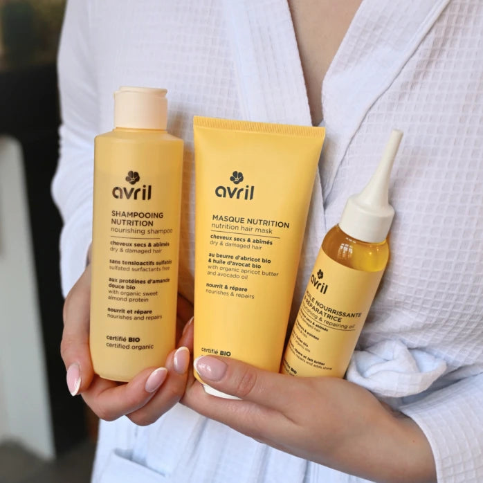 Avril Hiusnaamio Kuiville & Vaurioituneille hiuksille 200ml