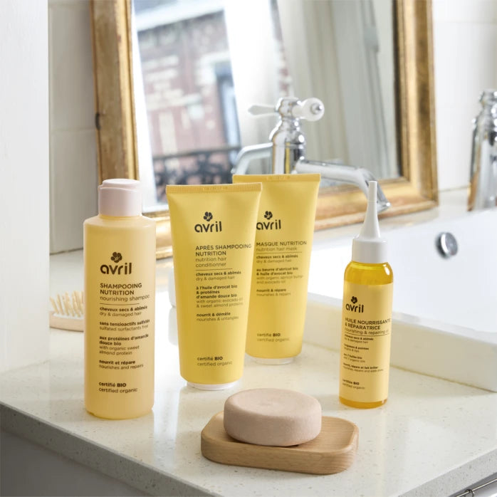 Avril Hiusnaamio Kuiville & Vaurioituneille hiuksille 200ml