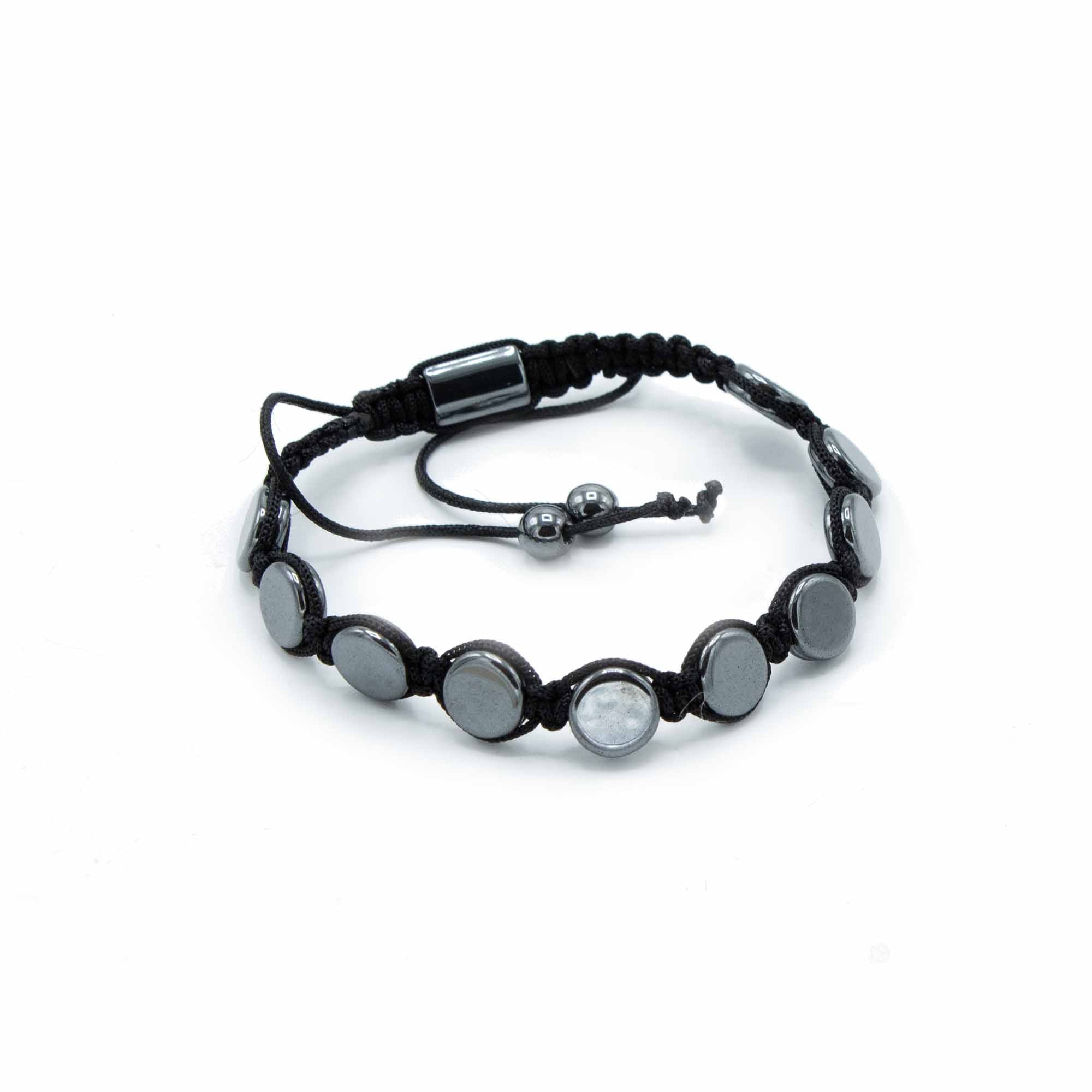 Magneettinen Hematiitti Shamballa-rannekoru