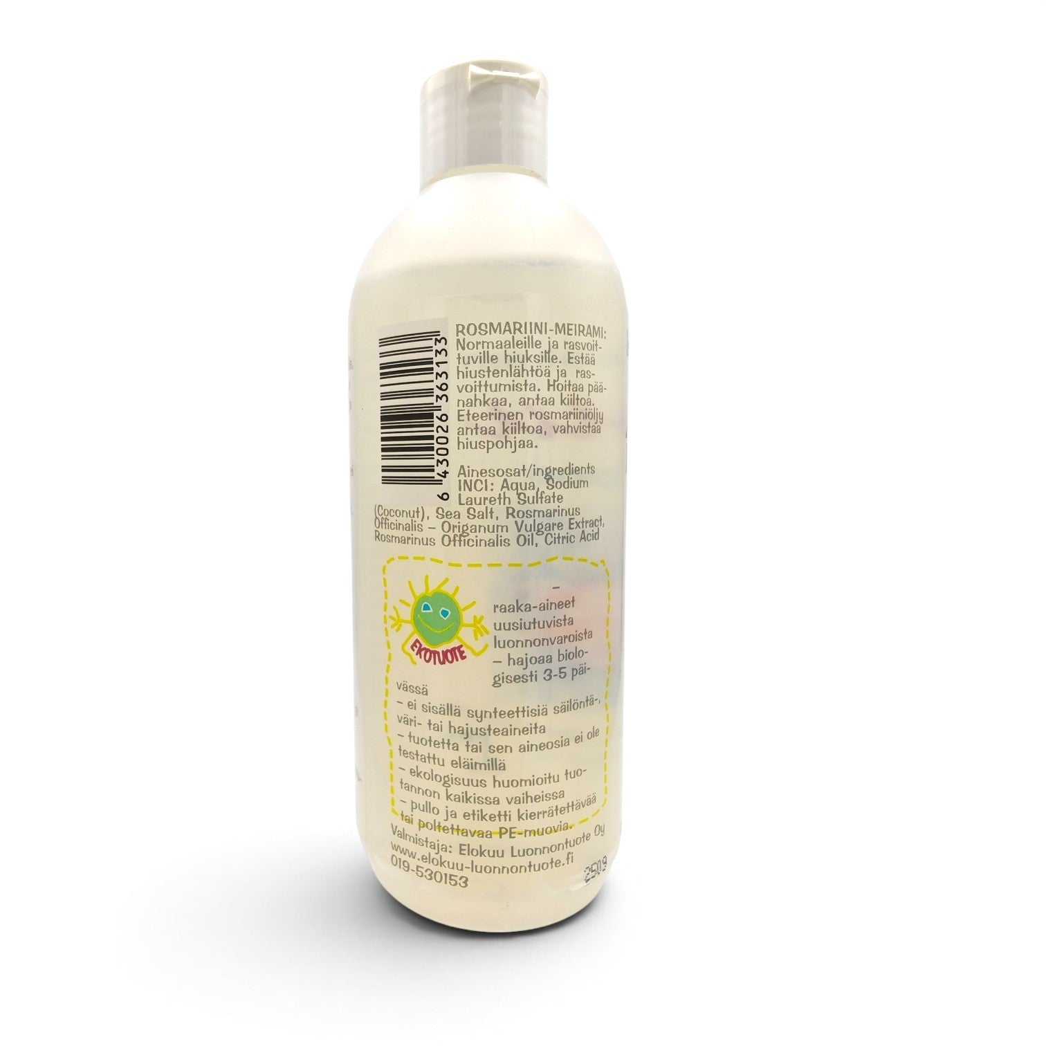 Elokuu Rosmariinishampoo 250ml