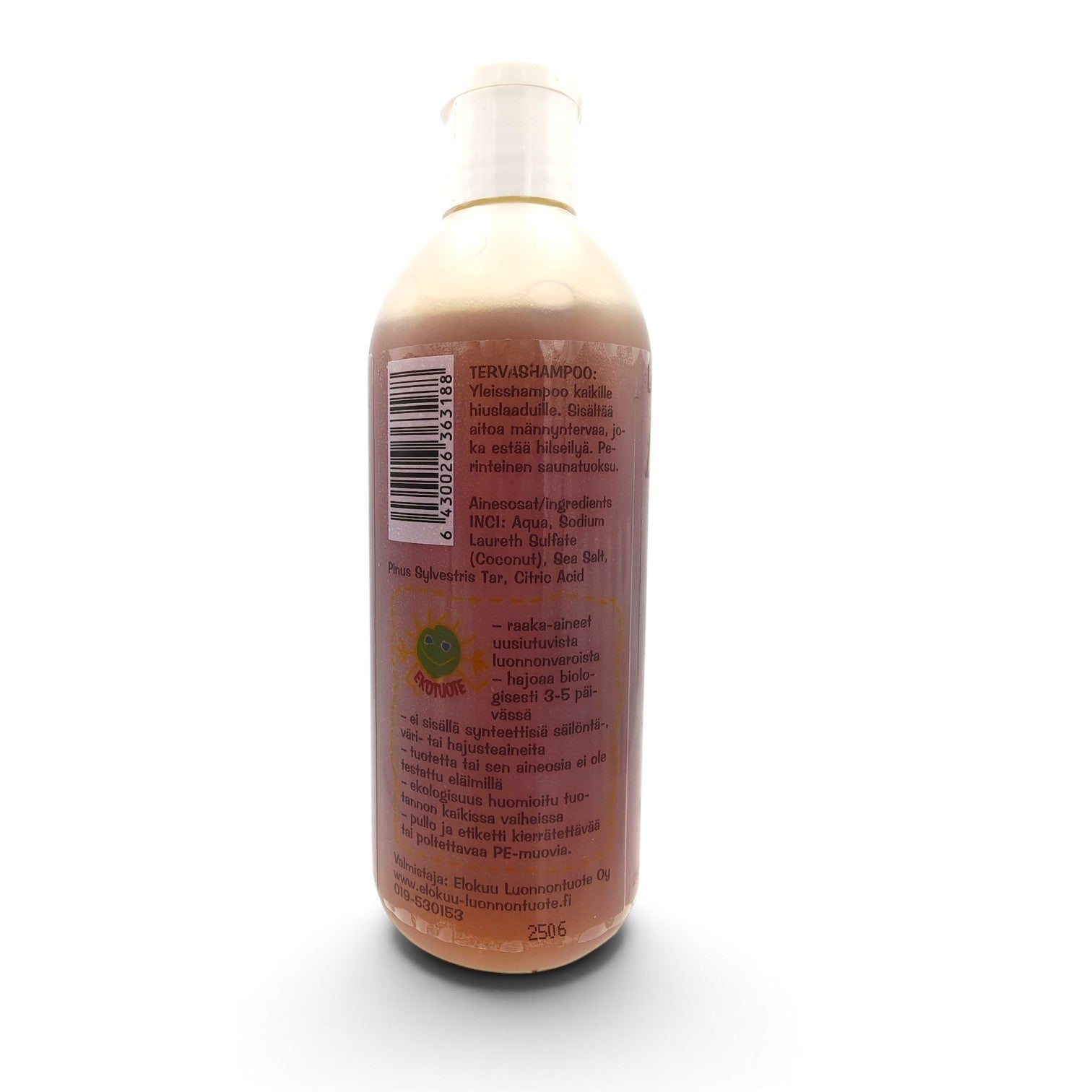Elokuu Tervashampoo  250ml