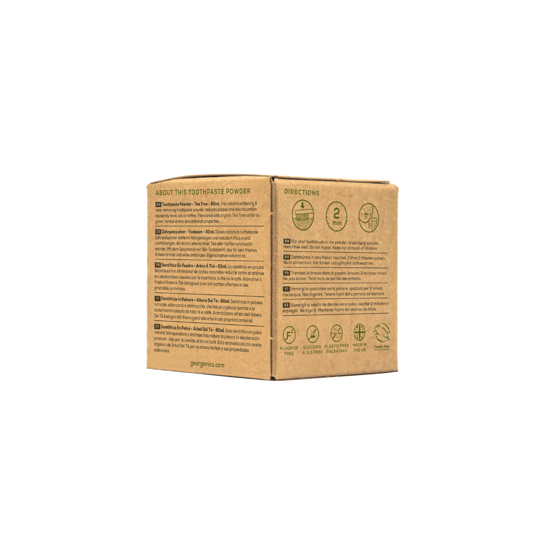Valkaiseva Hammastahnajauhe - Tea Tree 60ml