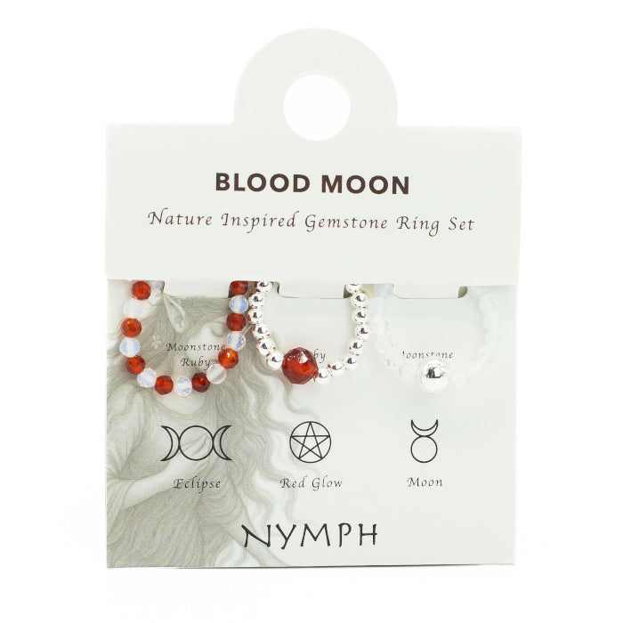 Nymph Spirit Kristallisormus-setti Blood Moon