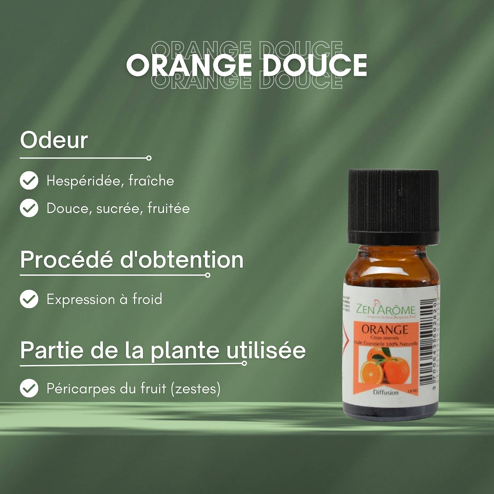 Sweet Orange  - 100% eteerinen appelsiiniöljy 10ml