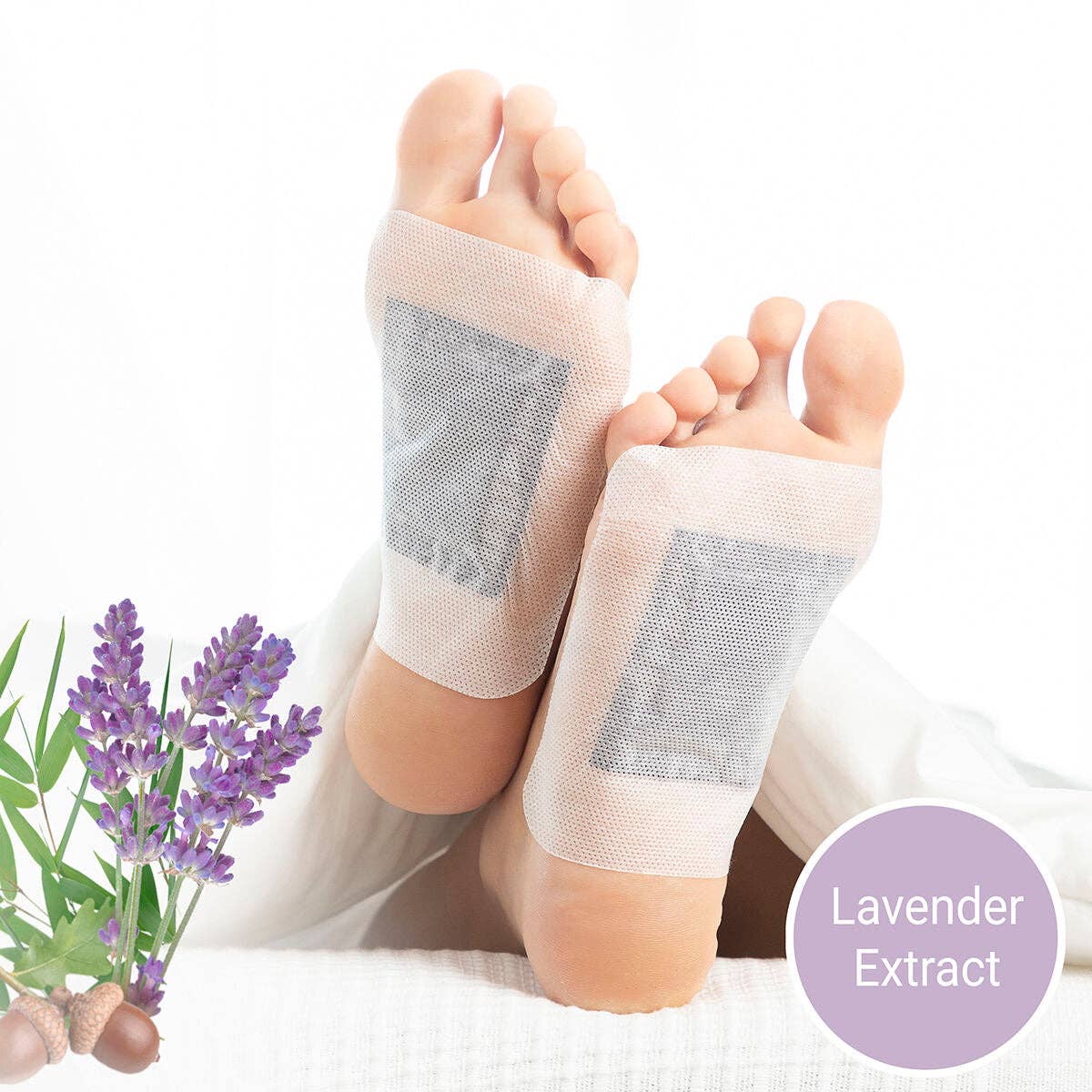 InnovaGoods Detox-laastarit Laventeli 10 kpl