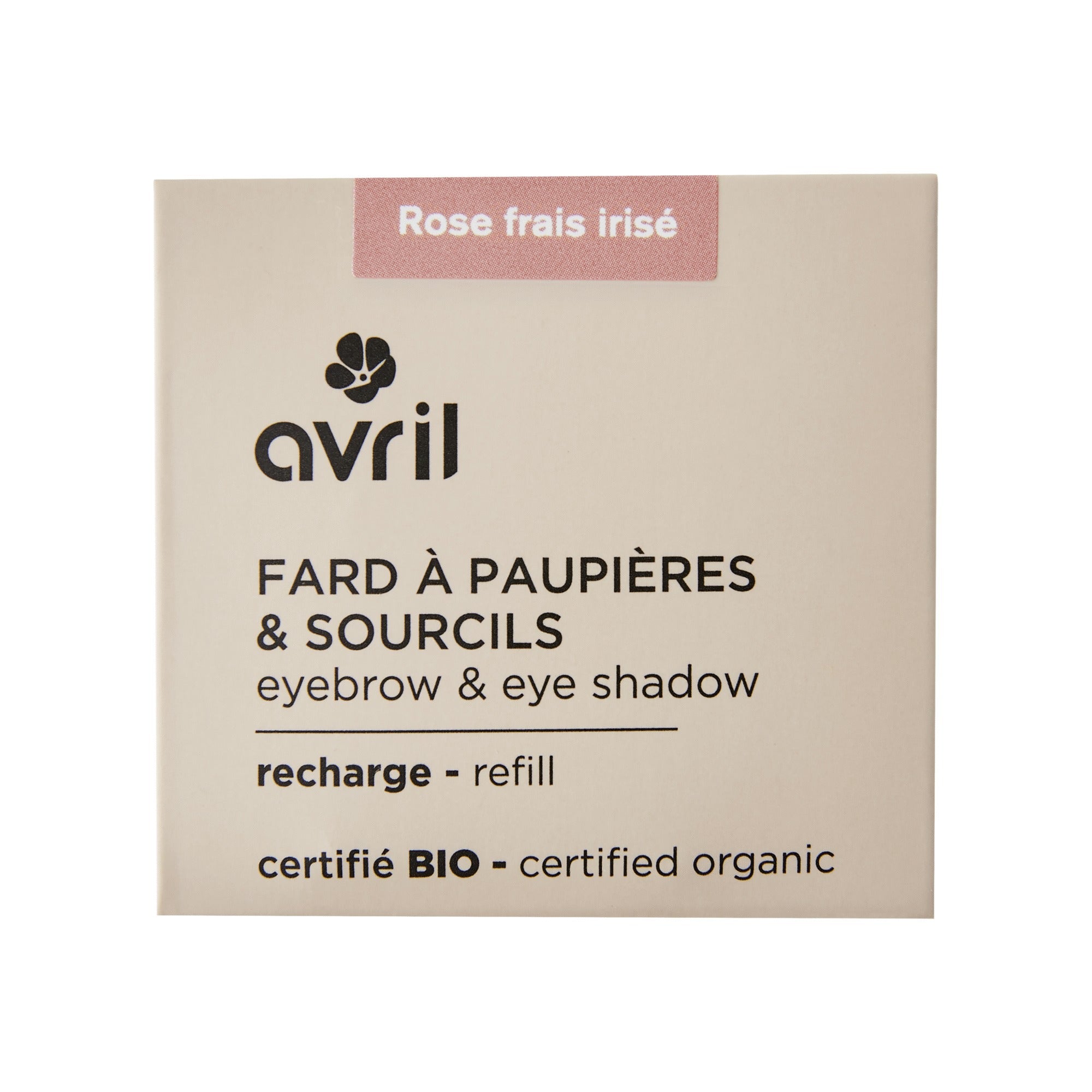 Avril Ögonskugga Rose frais irisé, refill NY FORMULA
