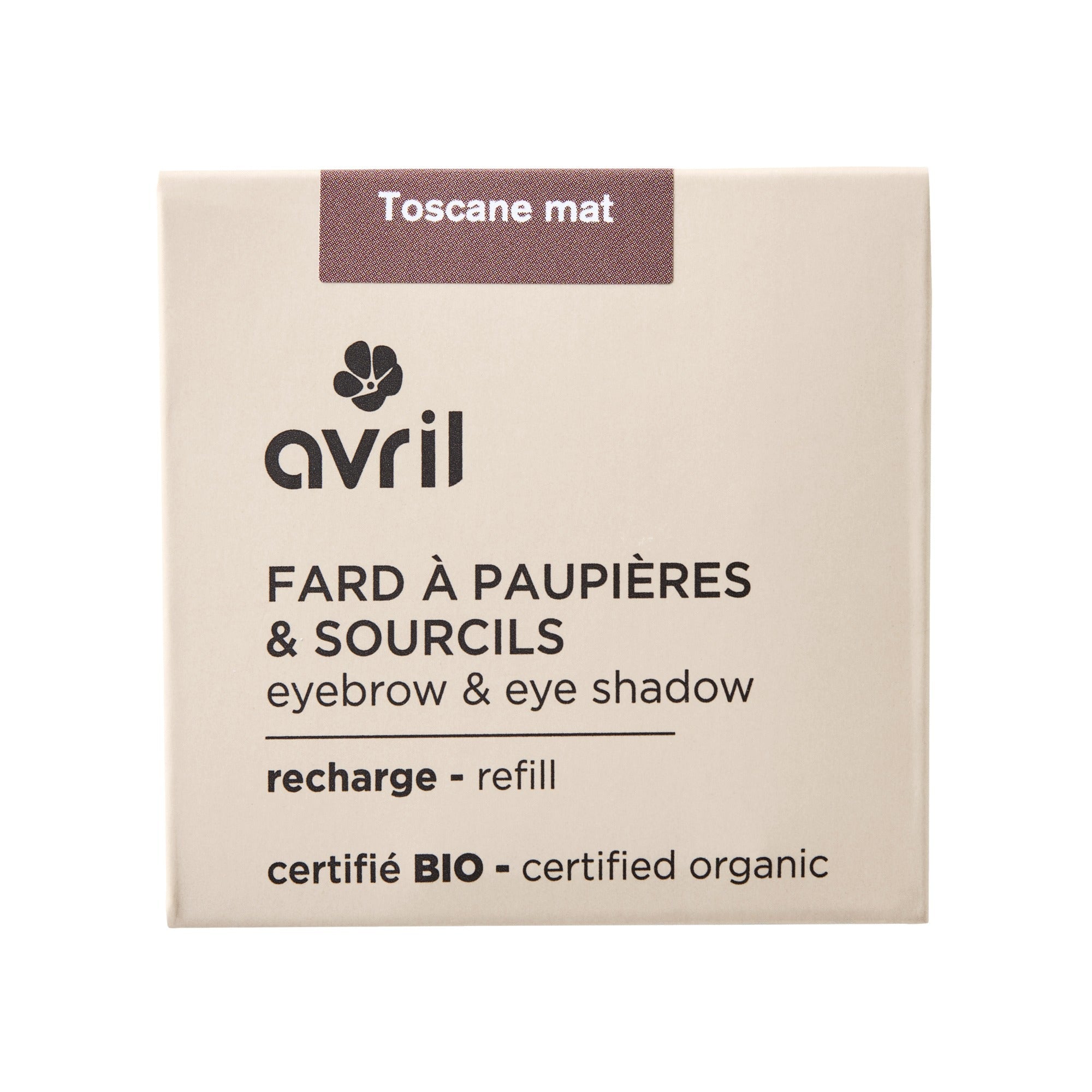 Avril Ögonskugga Toscane matt, refill NY FORMULA