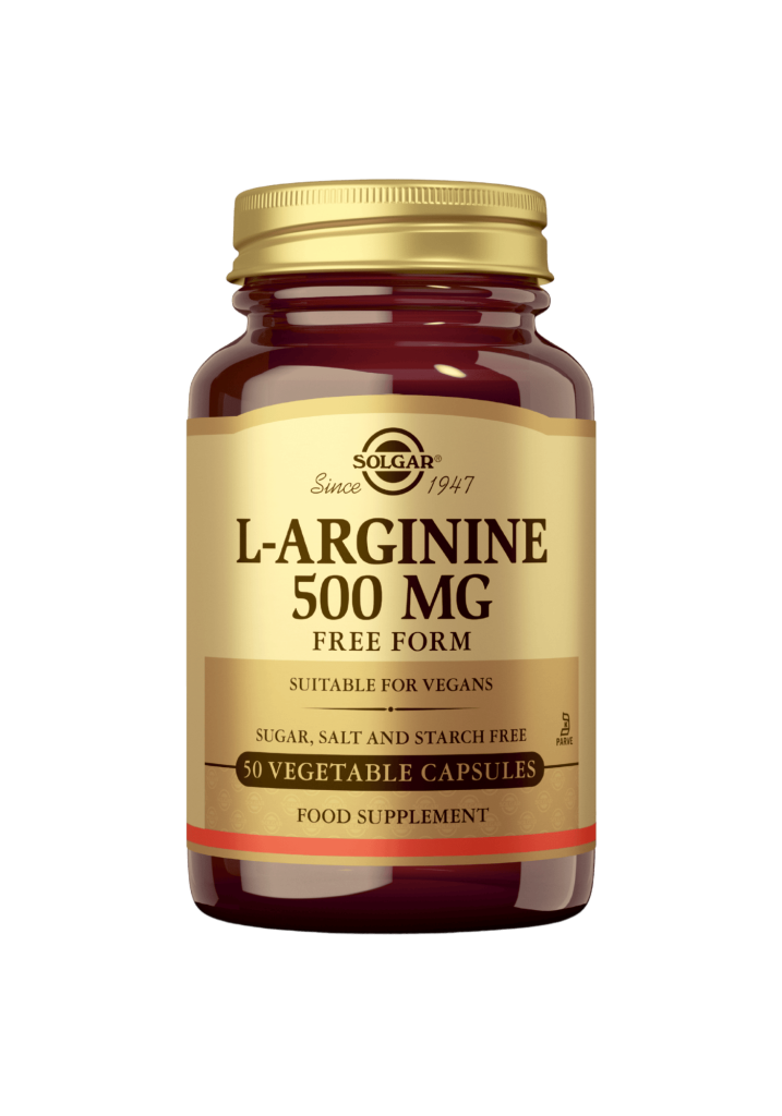 L-Arginin 500mg 50 kapslar