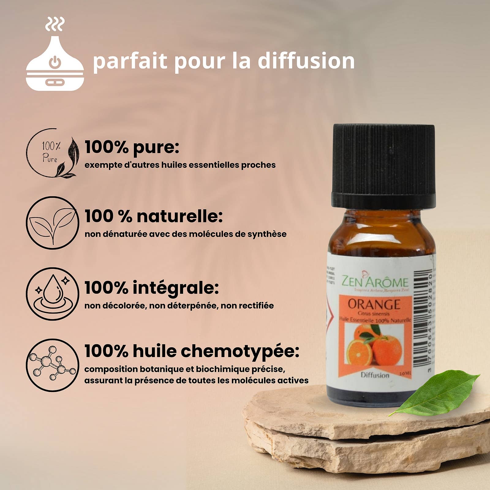 Sweet Orange  - 100% eteerinen appelsiiniöljy 10ml