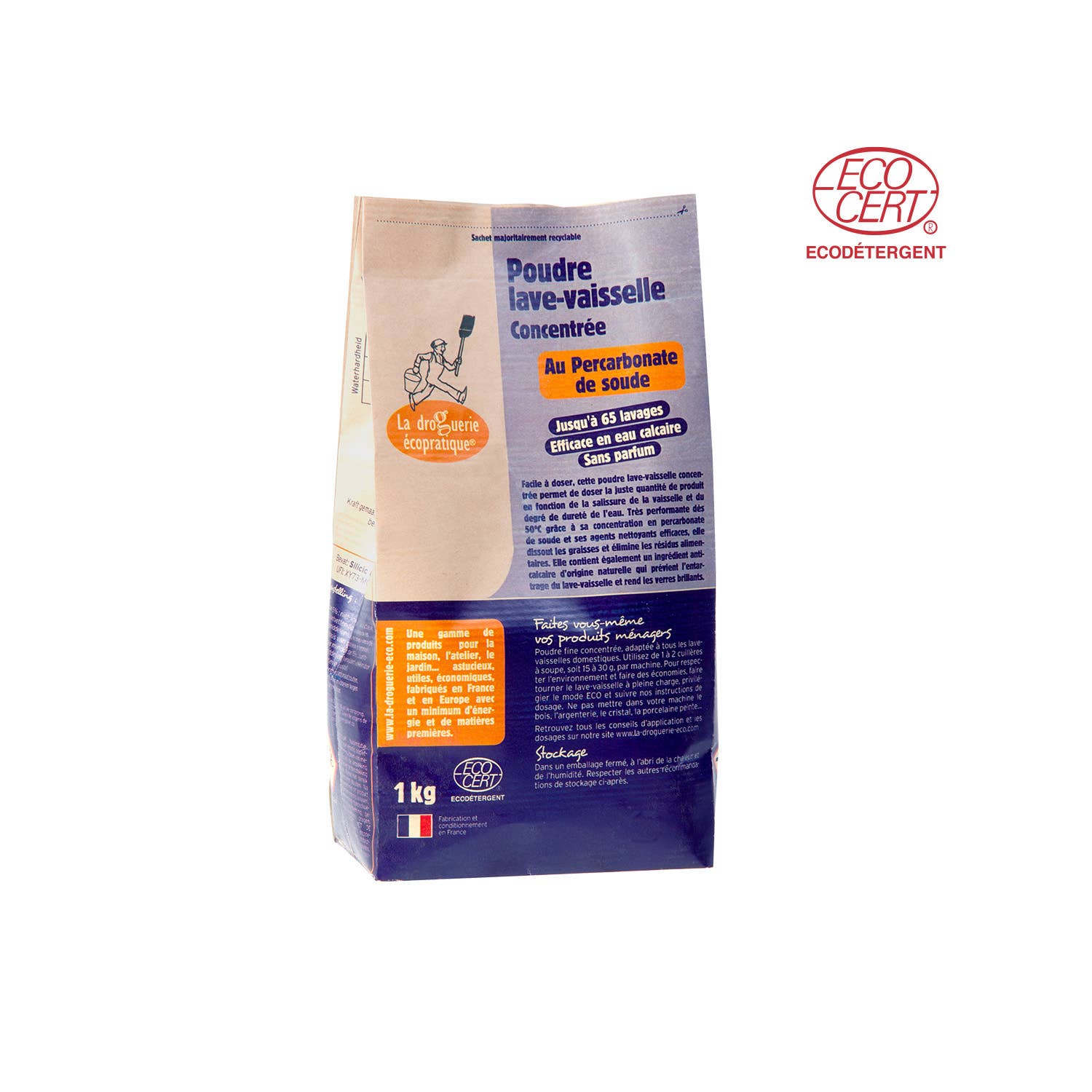Diskmaskinspulver, koncentrerat - 1 kg