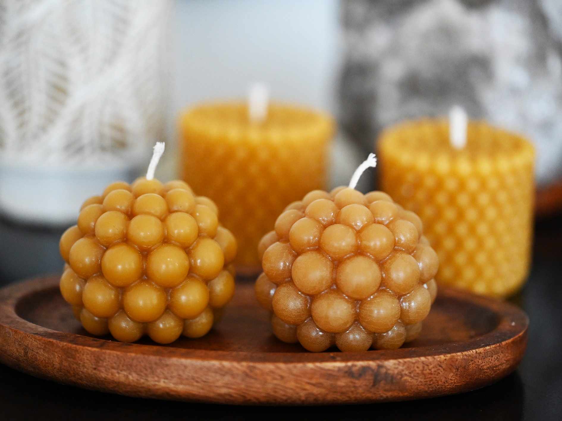Bivaxljus "Lakka" 150g