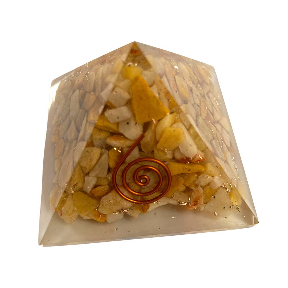 Orgonit Reiki Healing Pyramid, 4-5,5 cm