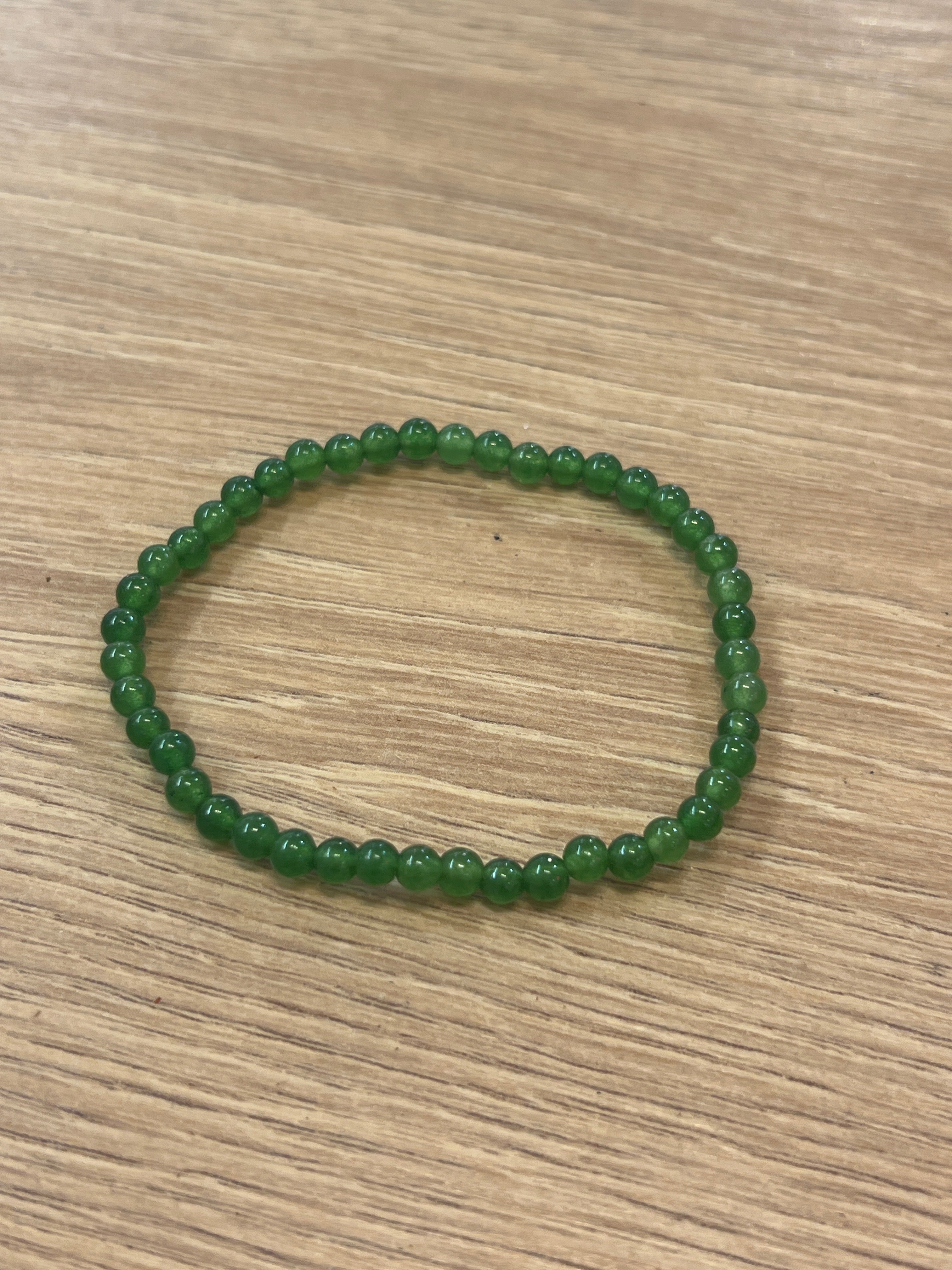 Armband 4mm Nephritjade