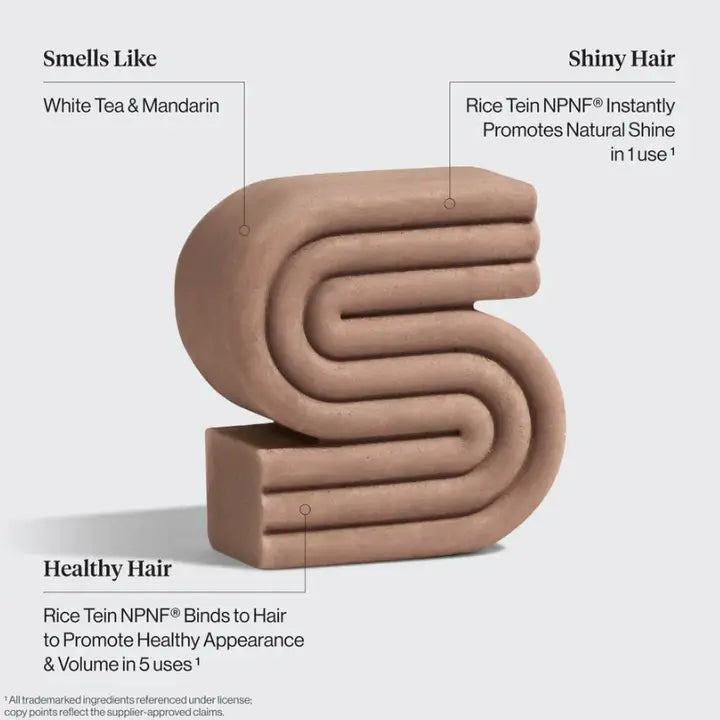 Rice Water Protein Shampoo Bar for Hair Growth