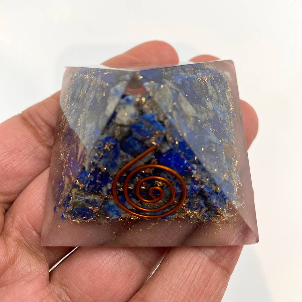 Orgonit Reiki Healing Pyramid, 4-5,5 cm