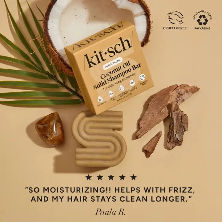 Kitsch Coconut Oil Solid Shampoo