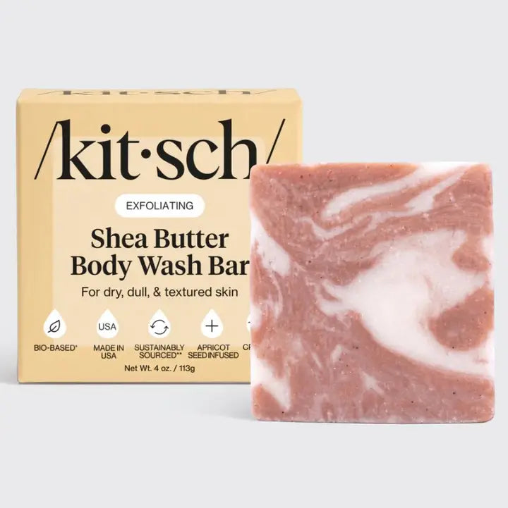 Kitsch Shea Butter Solid Body Wash Bar