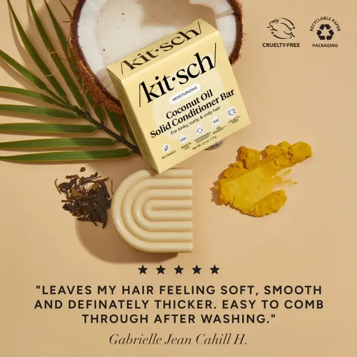 Kitsch Deep-Moisturizing Coconut Oil Conditioner Bar