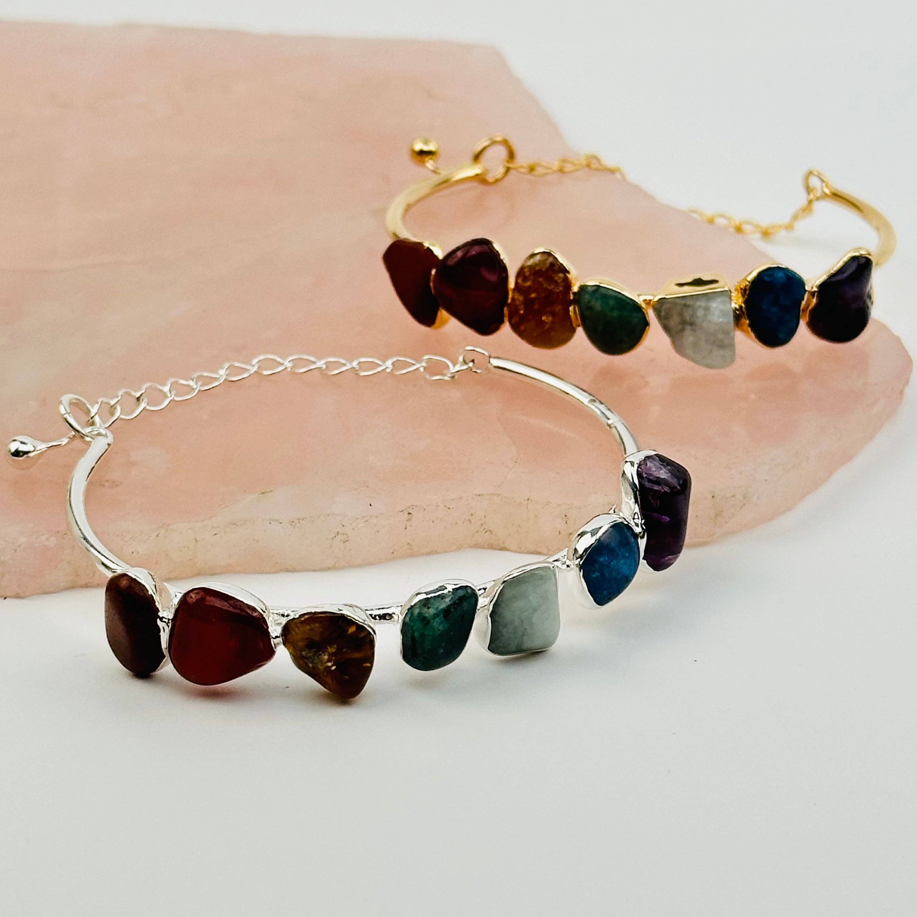 7 Chakra Kristallarmband