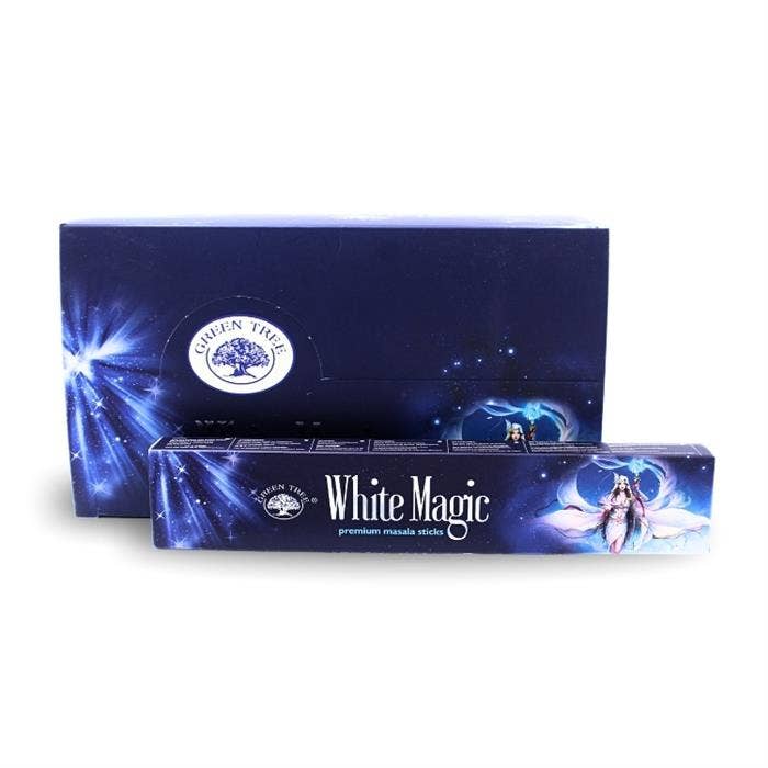 Green Tree White Magic Hand Rolled Natural Incense Sticks