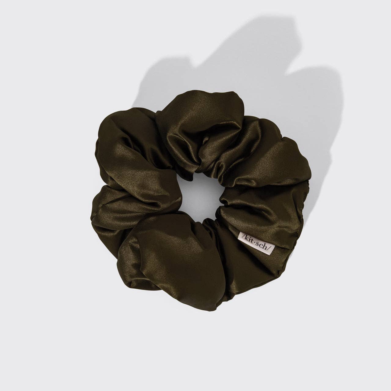 Pillow Scrunchies® i satin 4-pack - Svart