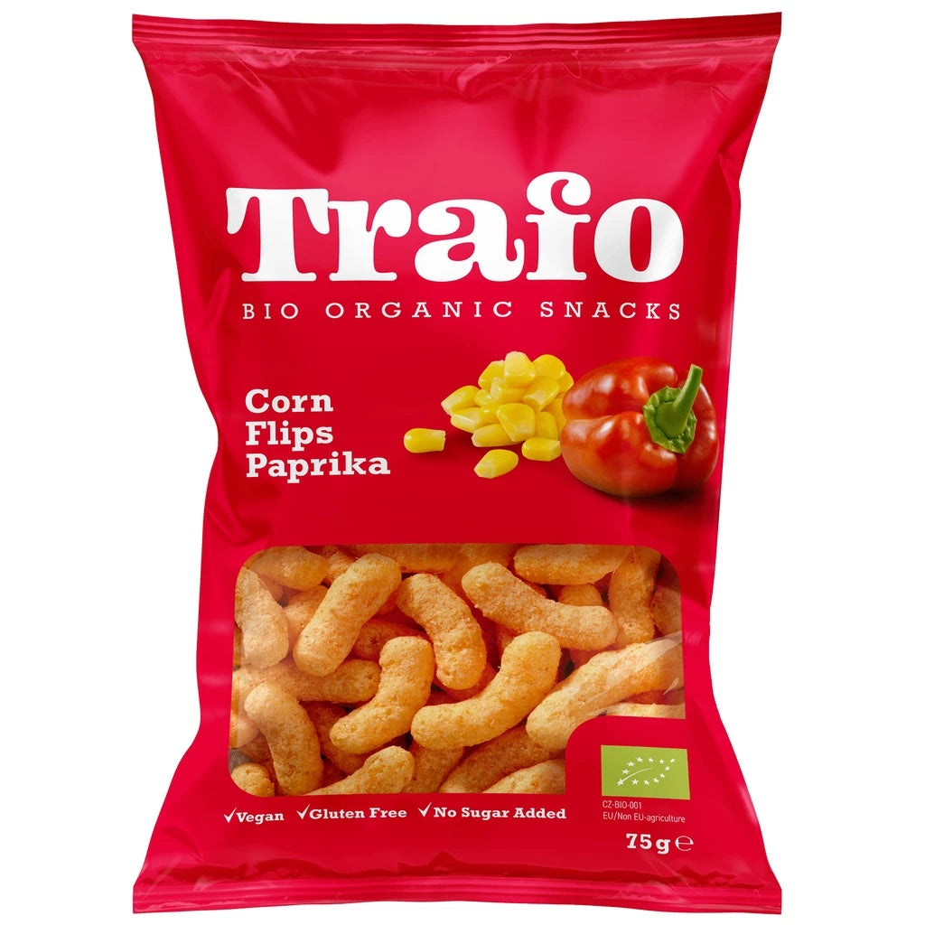 Trafo Maissi-paprika snack (L) 75g.