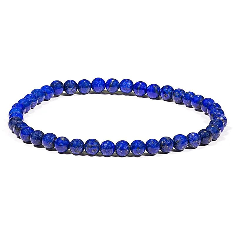 Kristallirannekoru Lapis Lazuli 4mm